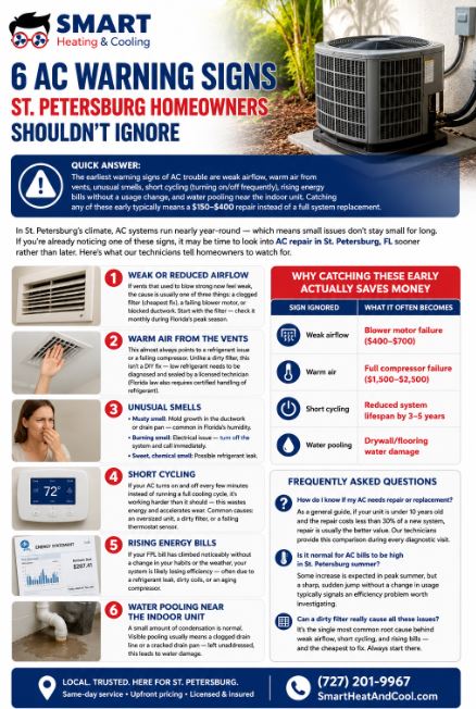 6 AC Warning Signs St. Petersburg Homeowners Shouldn't Ignore 1 OPLKDAS