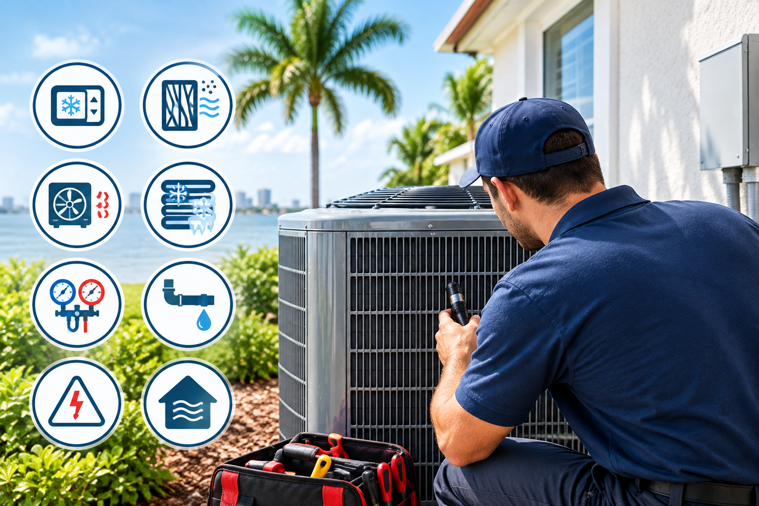AC Troubleshooting by the Coast