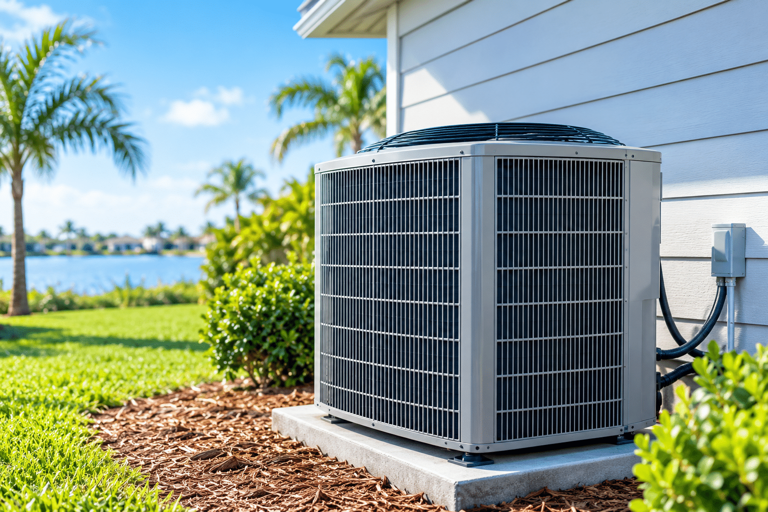 Coastal Home with Modern AC Unit