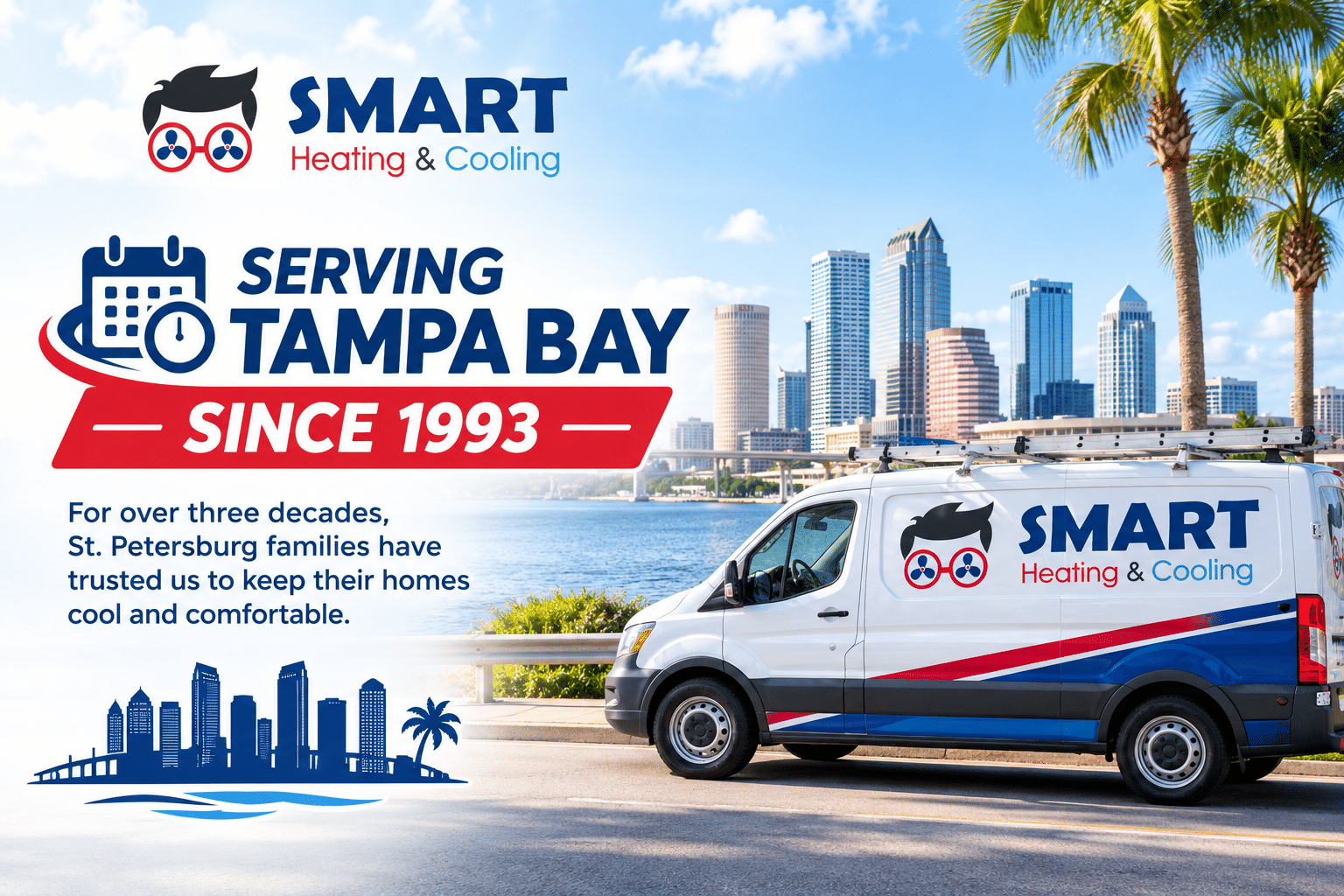 Smart Heating Cooling Serving Tampa Bay Since 1993